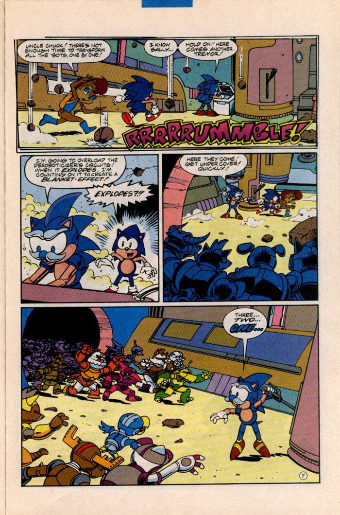 Sonic - Archie Adventure Series August 1996 Page 7